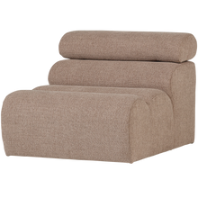 Laden Sie das Bild in den Galerie-Viewer, NOVI 1-SEATER ELEMENT BOUCLE TAUPE