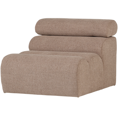 NOVI 1-SEATER ELEMENT BOUCLE TAUPE