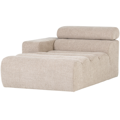 NOVI CHAISE LONGUE ELEMENT LEFT BOUCLE NATURAL