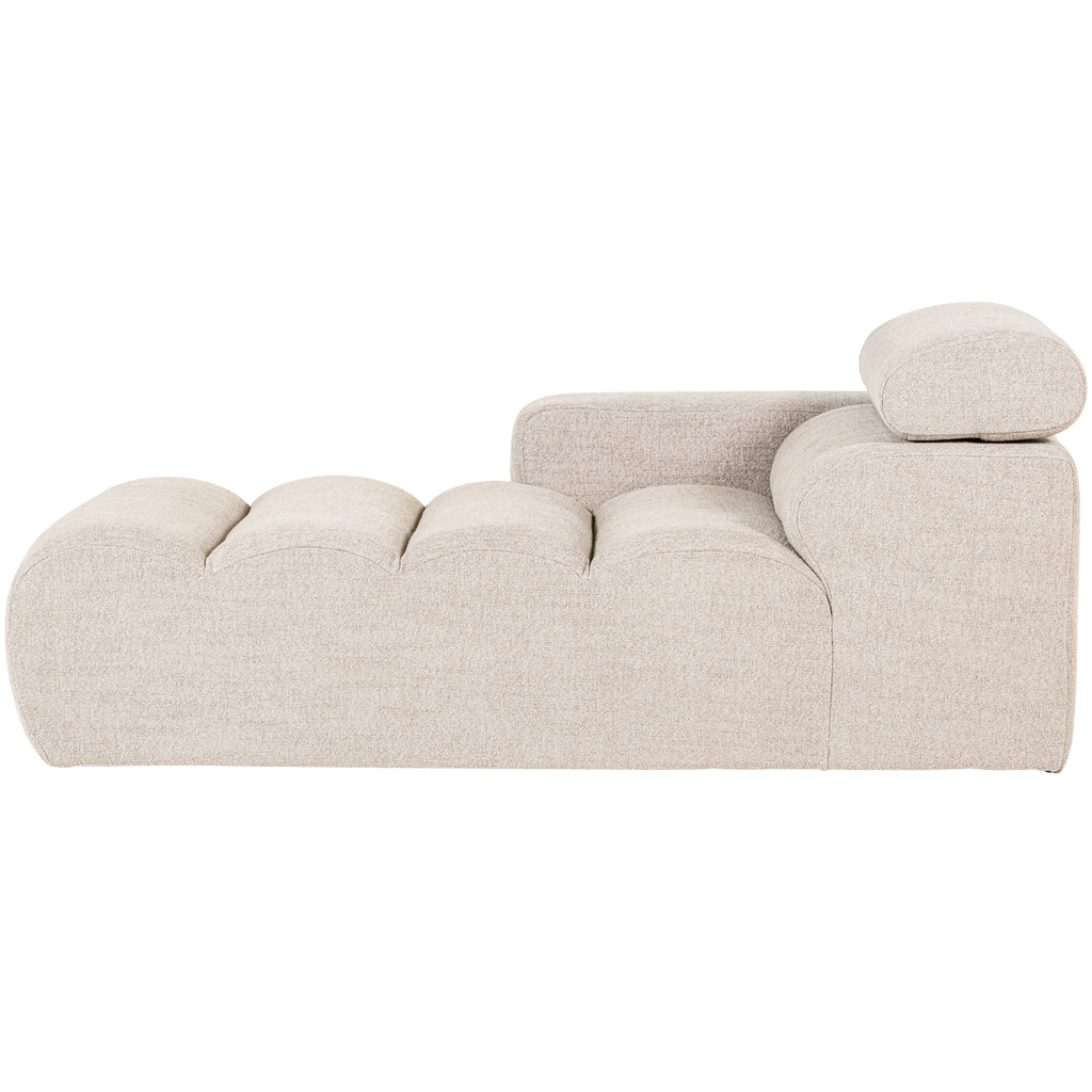 NOVI CHAISE LONGUE ELEMENT LEFT BOUCLE NATURAL