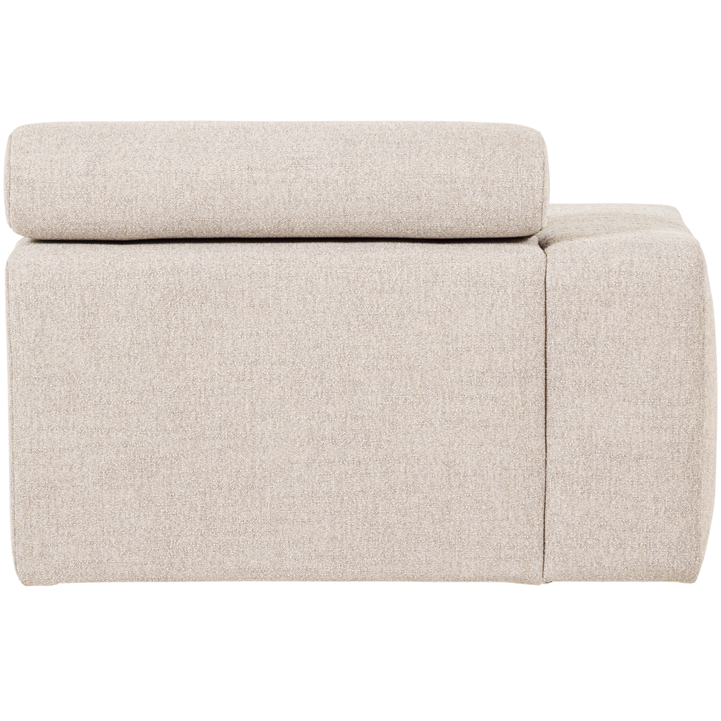 NOVI CHAISE LONGUE ELEMENT LEFT BOUCLE NATURAL