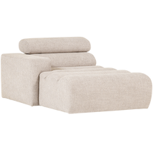 Laden Sie das Bild in den Galerie-Viewer, NOVI CHAISE LONGUE ELEMENT LEFT BOUCLE NATURAL