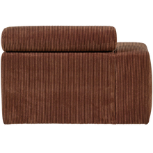 Laden Sie das Bild in den Galerie-Viewer, NOVI CHAISE LONGUE ELEMENT ARM LEFT RIB FABRIC TERRA