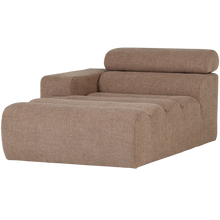 Load image into Gallery viewer, NOVI CHAISE LONGUE ELEMENT LEFT BOUCLE TAUPE