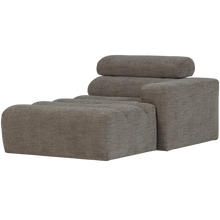 Laden Sie das Bild in den Galerie-Viewer, NOVI CHAISE LONGUE ELEMENT RIGHT GREY MELANGE