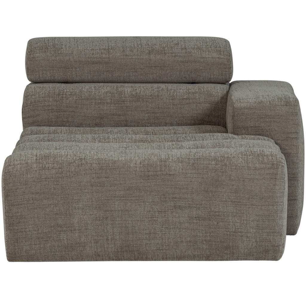 NOVI CHAISE LONGUE ELEMENT RIGHT GREY MELANGE