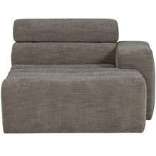 Laden Sie das Bild in den Galerie-Viewer, NOVI CHAISE LONGUE ELEMENT RIGHT GREY MELANGE
