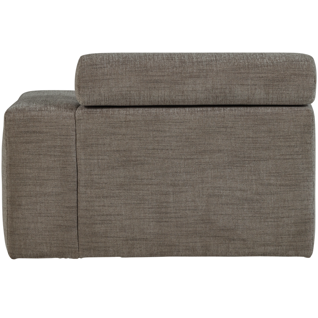 NOVI CHAISE LONGUE ELEMENT RIGHT GREY MELANGE