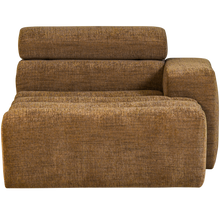 Laden Sie das Bild in den Galerie-Viewer, NOVI CHAISE LONGUE ELEMENT RIGHT CARAMEL BROWN MELANGE