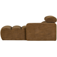 Laden Sie das Bild in den Galerie-Viewer, NOVI CHAISE LONGUE ELEMENT RIGHT CARAMEL BROWN MELANGE