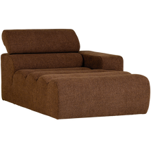 Laden Sie das Bild in den Galerie-Viewer, NOVI CHAISE LONGUE ELEMENT RIGHT BOUCLE MOCHA BROWN