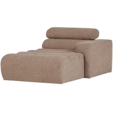 Laden Sie das Bild in den Galerie-Viewer, NOVI CHAISE LONGUE ELEMENT RIGHT BOUCLE TAUPE
