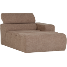 Laden Sie das Bild in den Galerie-Viewer, NOVI CHAISE LONGUE ELEMENT RIGHT BOUCLE TAUPE