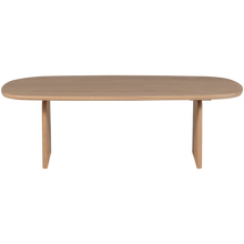 Carica l'immagine nel visualizzatore di Gallery, TABLO COFFEE TABLE 110 CM OAK TRANSPARANT [fsc]