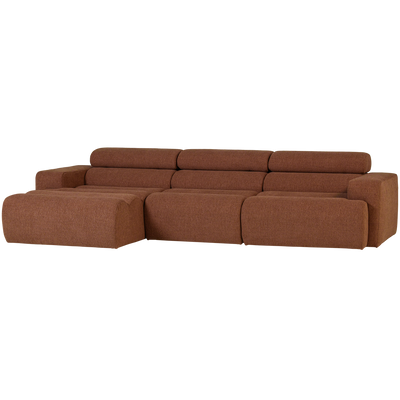 NOVI CHAISE LONGUE SOFA LEFT BOUCLE TERRA
