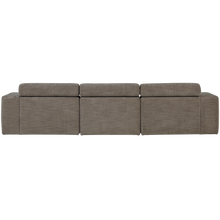 Laden Sie das Bild in den Galerie-Viewer, NOVI CHAISE LONGUE SOFA LEFT GREY MELANGE