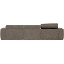 Laden Sie das Bild in den Galerie-Viewer, NOVI CHAISE LONGUE SOFA RIGHT GREY MELANGE