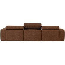 Laden Sie das Bild in den Galerie-Viewer, NOVI CHAISE LONGUE SOFA RIGHT BOUCLE MOCHA BROWN