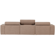 Laden Sie das Bild in den Galerie-Viewer, NOVI CHAISE LONGUE SOFA RIGHT BOUCLE TAUPE