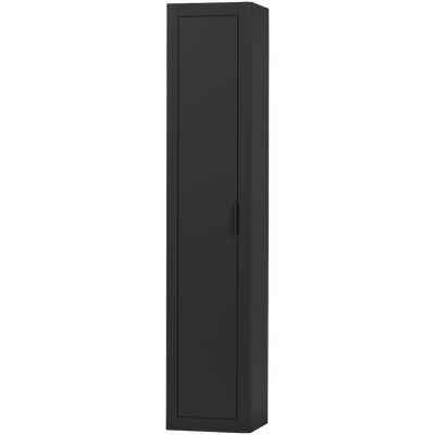 GUNNAR SMALL HIGH CABINET PINE MATT BLACK [fsc]