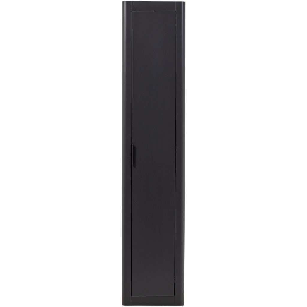 GUNNAR SMALL HIGH CABINET PINE MATT BLACK [fsc]