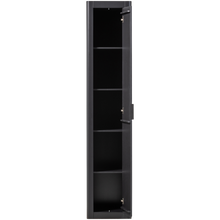 Laden Sie das Bild in den Galerie-Viewer, GUNNAR SMALL HIGH CABINET PINE MATT BLACK [fsc]