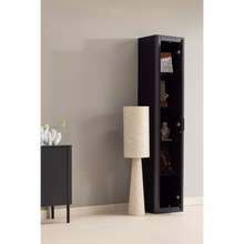 Laden Sie das Bild in den Galerie-Viewer, GUNNAR SMALL HIGH CABINET PINE MATT BLACK [fsc]