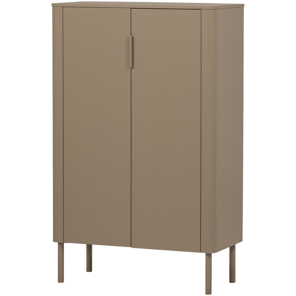 GUNNAR 2-DOORS CABINET PINE MUD [fsc]