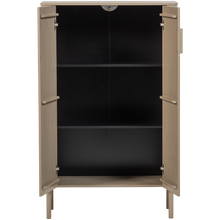 Laden Sie das Bild in den Galerie-Viewer, GUNNAR 2-DOORS CABINET PINE MUD [fsc]