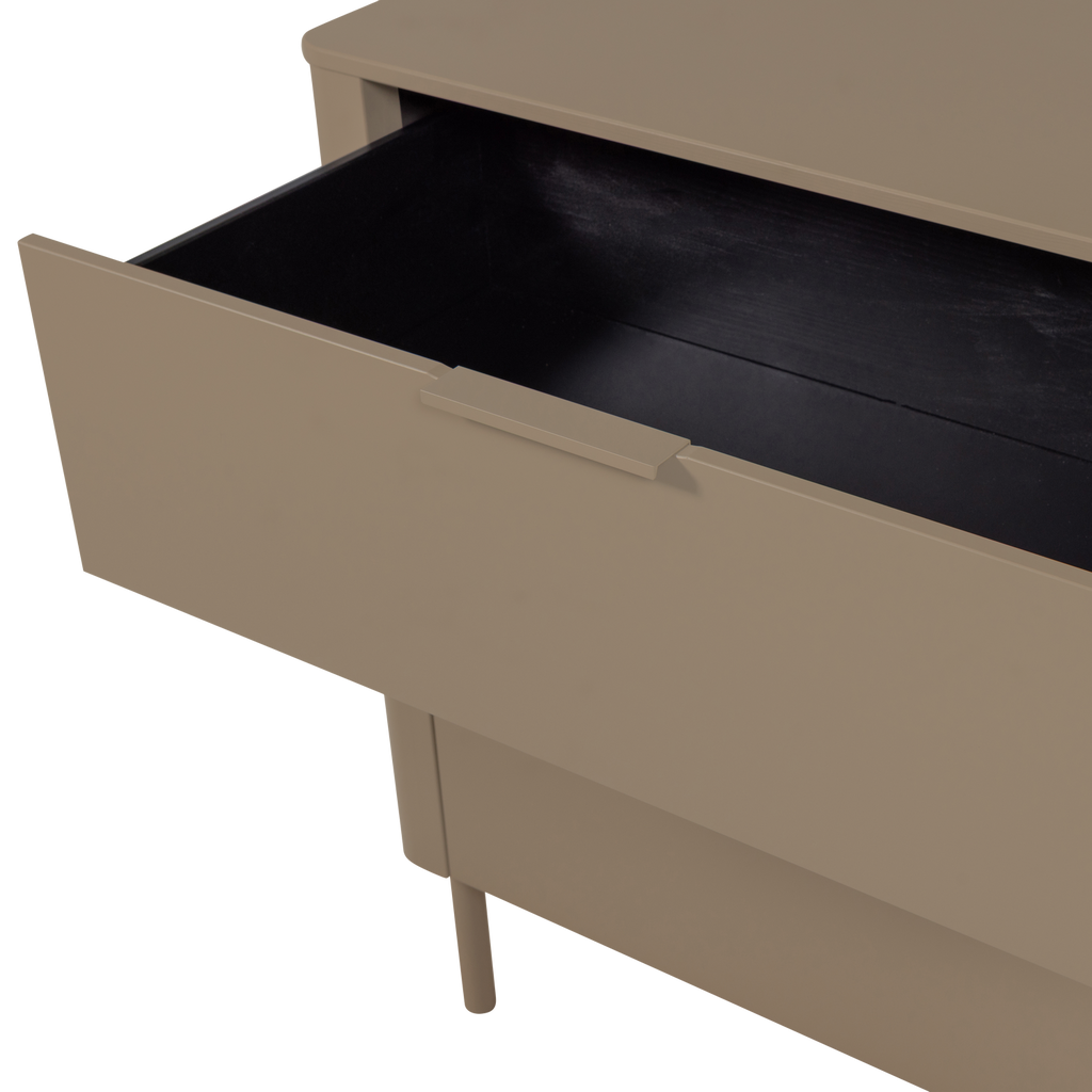 GUNNAR CABINET WITH DRAWERS PINE MUD [fsc]