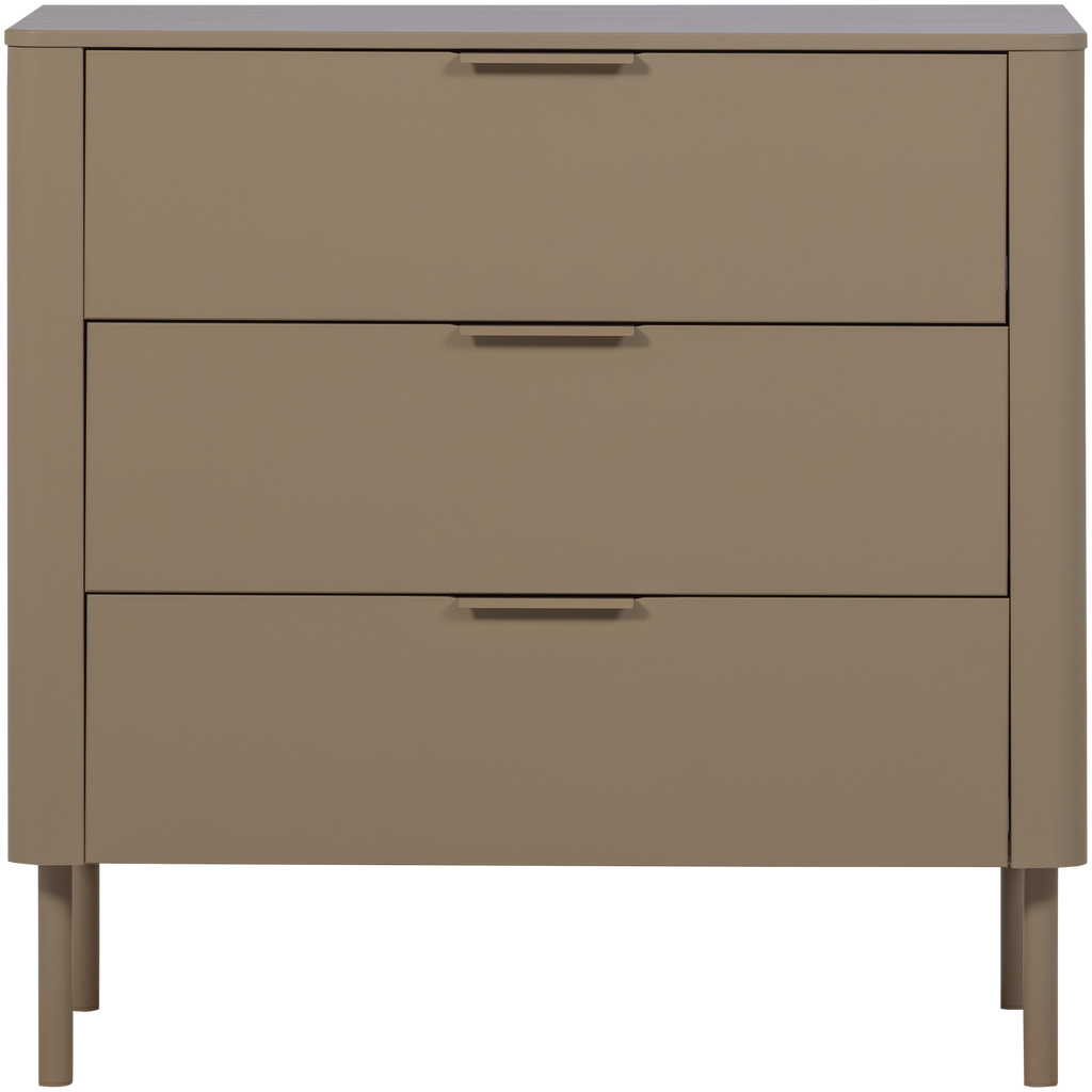 GUNNAR CABINET WITH DRAWERS PINE MUD [fsc]