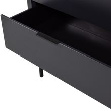 Load image into Gallery viewer, GUNNAR CABINET WITH DRAWERS PINE MATT BLACK [fsc]