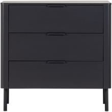 Load image into Gallery viewer, GUNNAR CABINET WITH DRAWERS PINE MATT BLACK [fsc]