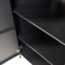 Laden Sie das Bild in den Galerie-Viewer, GUNNAR SIDEBOARD 200 CM PINE MATT BLACK [fsc]