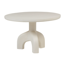 Load image into Gallery viewer, LUNO GARDEN TABLE O120 CM ROUND REINFORCED FIBER NATURAL