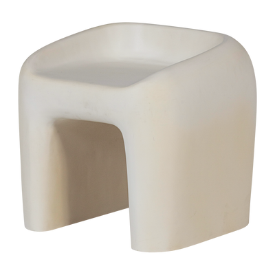 NIVO GARDEN STOOL SOFA REINFORCED FIBER NATURAL