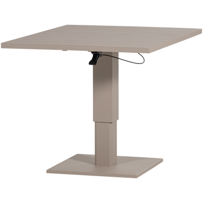 TESSO HEIGHT ADJUSTABLE GARDEN TABLE GARDEN ALUMINUM SAND
