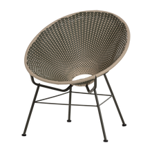 Laden Sie das Bild in den Galerie-Viewer, KAZOUN GARDEN LOUNGE CHAIR WICKER GREEN