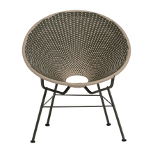 Laden Sie das Bild in den Galerie-Viewer, KAZOUN GARDEN LOUNGE CHAIR WICKER GREEN