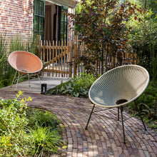 Laden Sie das Bild in den Galerie-Viewer, KAZOUN GARDEN LOUNGE CHAIR WICKER GREEN
