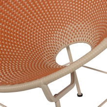 Laden Sie das Bild in den Galerie-Viewer, KAZOUN GARDEN LOUNGE CHAIR WICKER ORANGE