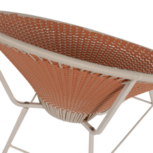 Laden Sie das Bild in den Galerie-Viewer, KAZOUN GARDEN LOUNGE CHAIR WICKER ORANGE