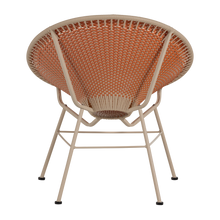 Laden Sie das Bild in den Galerie-Viewer, KAZOUN GARDEN LOUNGE CHAIR WICKER ORANGE