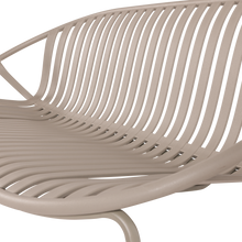 Charger l'image dans la galerie, BRUCE GARDEN 2-SEATER BENCH PP/METAL SAND
