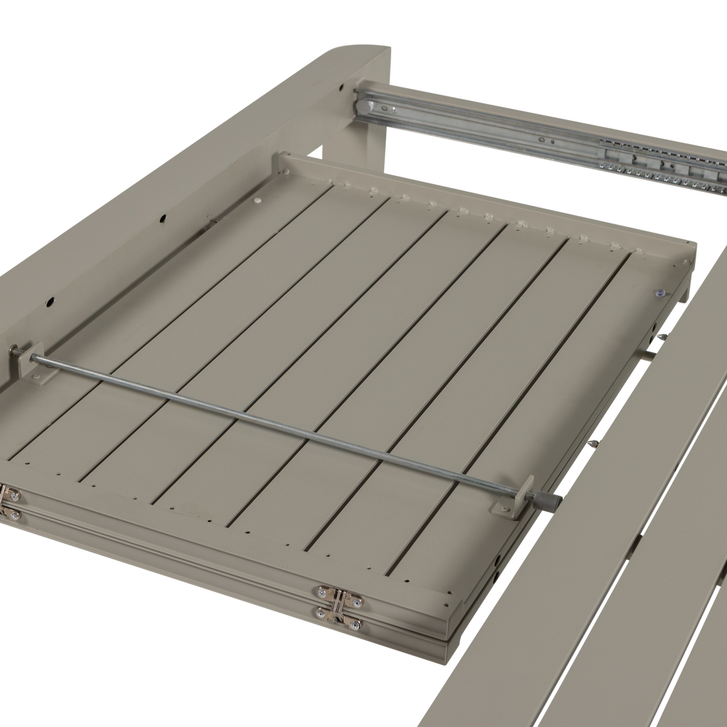 OVARA EXTENDABLE GARDEN TABLE ALUMINIUM SAND