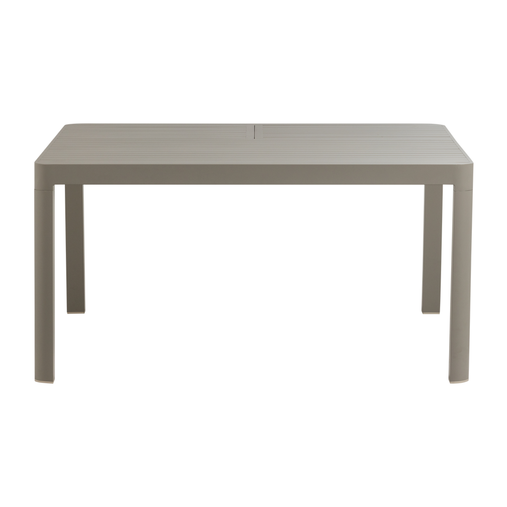 OVARA EXTENDABLE GARDEN TABLE ALUMINIUM SAND