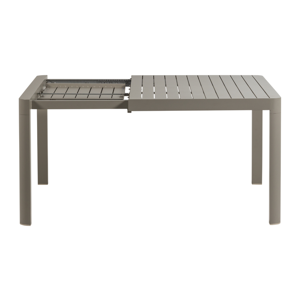 OVARA EXTENDABLE GARDEN TABLE ALUMINIUM SAND