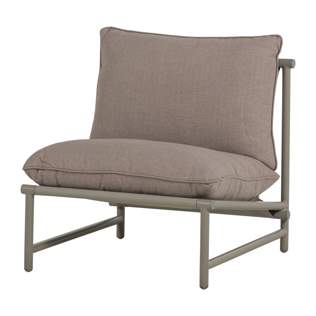 ELVO GARDEN LOUNGE CHAIR ALUMINIUM SAND
