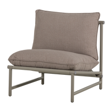 Laden Sie das Bild in den Galerie-Viewer, ELVO GARDEN LOUNGE CHAIR ALUMINIUM SAND