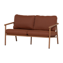 Charger l'image dans la galerie, CAVERO GARDEN 2-SEATER SOFA ALUMINIUM TERRA/NATURAL